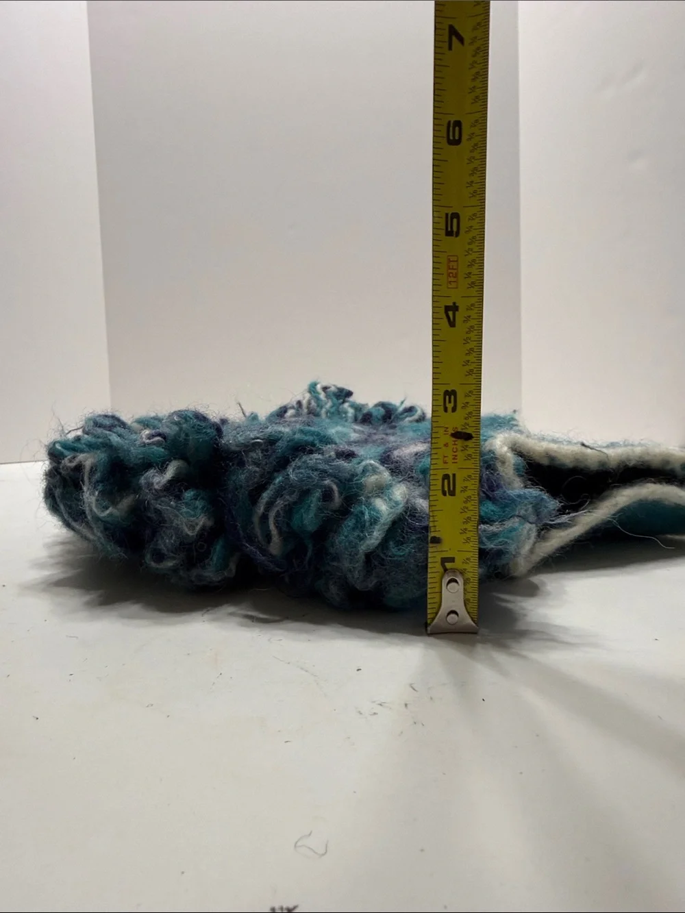 Teal Knit Earflap Hat for Kids with Fringe and Braided Ties